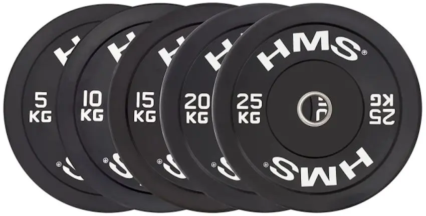 Диск олимпийский Hms BBR25 25kg (Black)