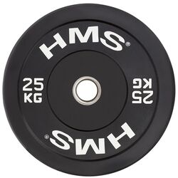 Диск олимпийский Hms BBR25 25kg (Black)