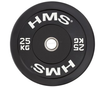 Диск олимпийский Hms BBR25 25kg (Black)