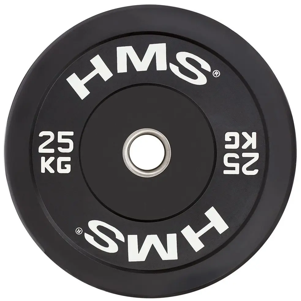 Диск олимпийский Hms BBR25 25kg (Black)