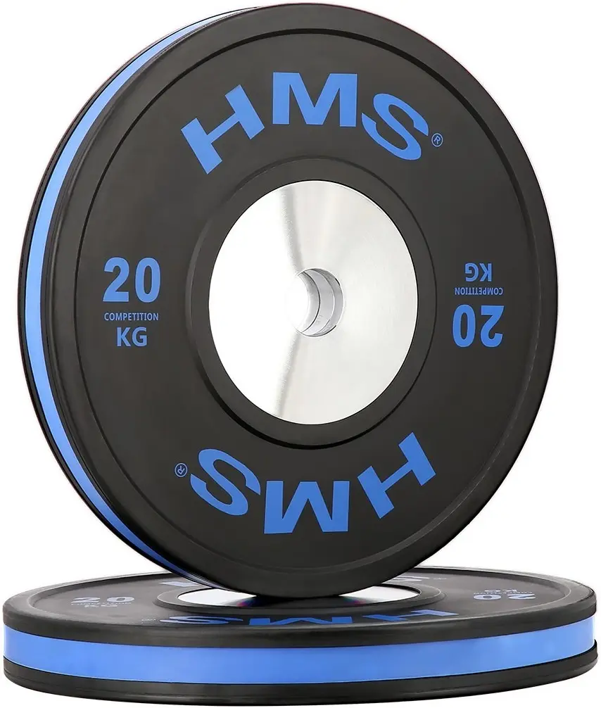 Диск олимпийский HMS BTBR 20kg (Black) - 3