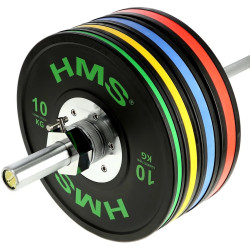 Диск олимпийский HMS BTBR 20kg (Black) Thumb