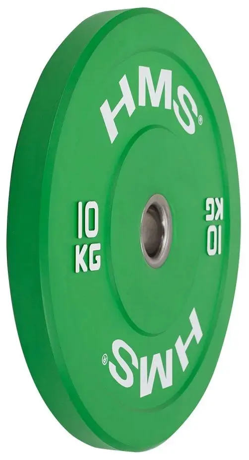 Диск олимпийский HMS CBR10 10kg (Green)