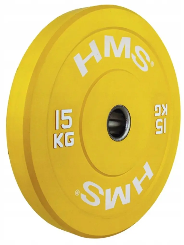 Диск олимпийский HMS CBR15 15kg (Yellow)