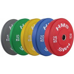 Диск олимпийский HMS CBR15 15kg (Yellow) Thumb