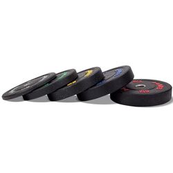 Диск олимпийский HMS HTBR25 25kg (Black/Red) Thumb