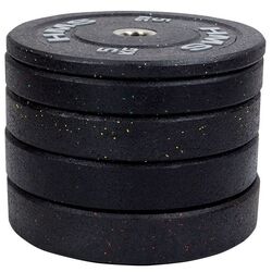 Диск олимпийский HMS HTBR25 25kg (Black/Red) Thumb