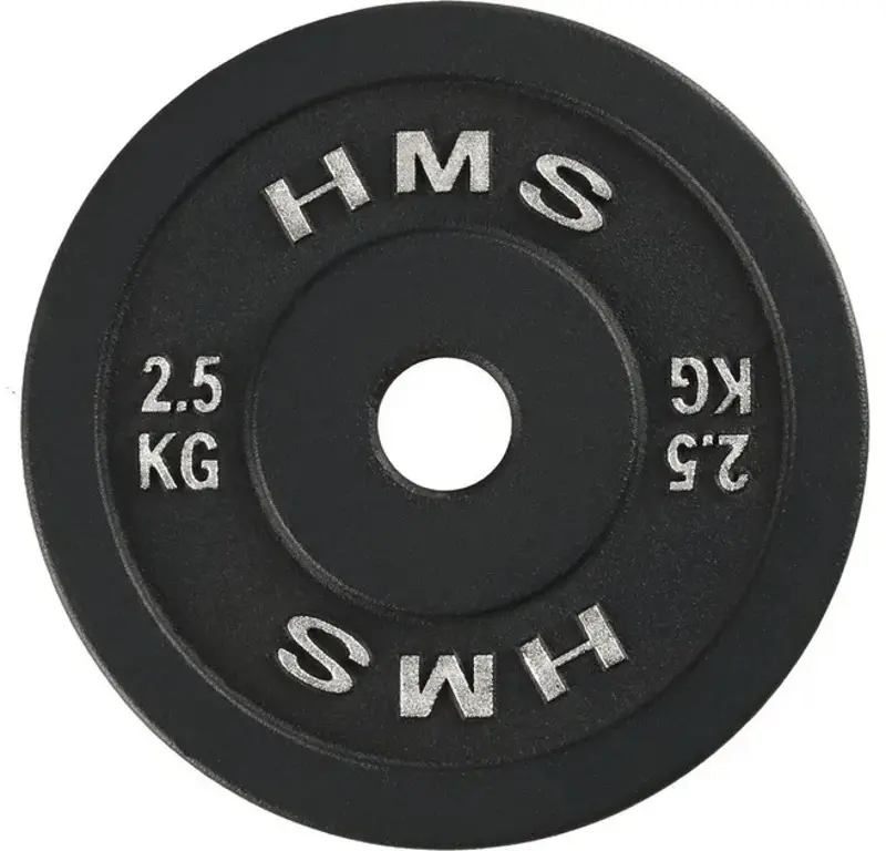 Диск олимпийский HMS TCN02 2.5kg (Black)