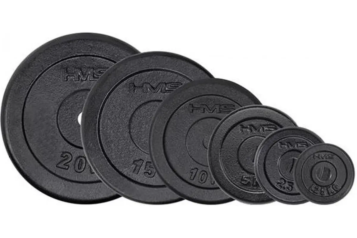 Диск олимпийский HMS TCN05 5kg (Black) - 3