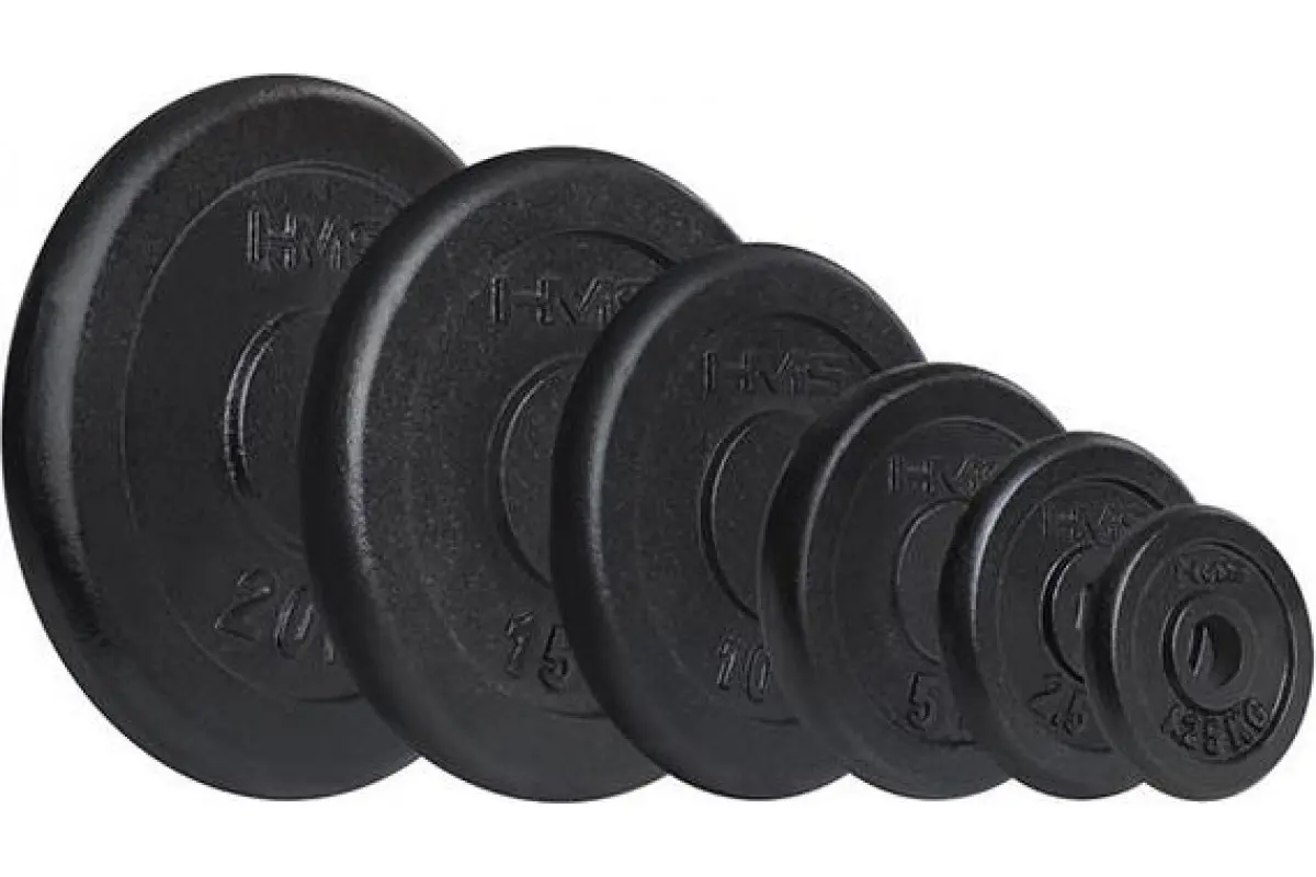 Диск олимпийский HMS TCN05 5kg (Black)