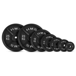 Диск олимпийский HMS TCN15 15kg (Black) Thumb
