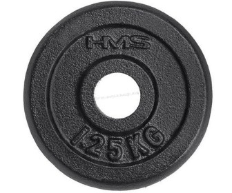 Диск олимпийский HMS TCZ1 1.25kg (Black)