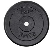 Диск олимпийский HMS TCZ20 20kg (Black)