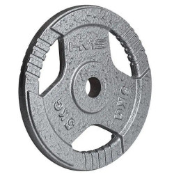 Disc olimpic HMS THM05 Hammertone 5kg (Grey) Thumb