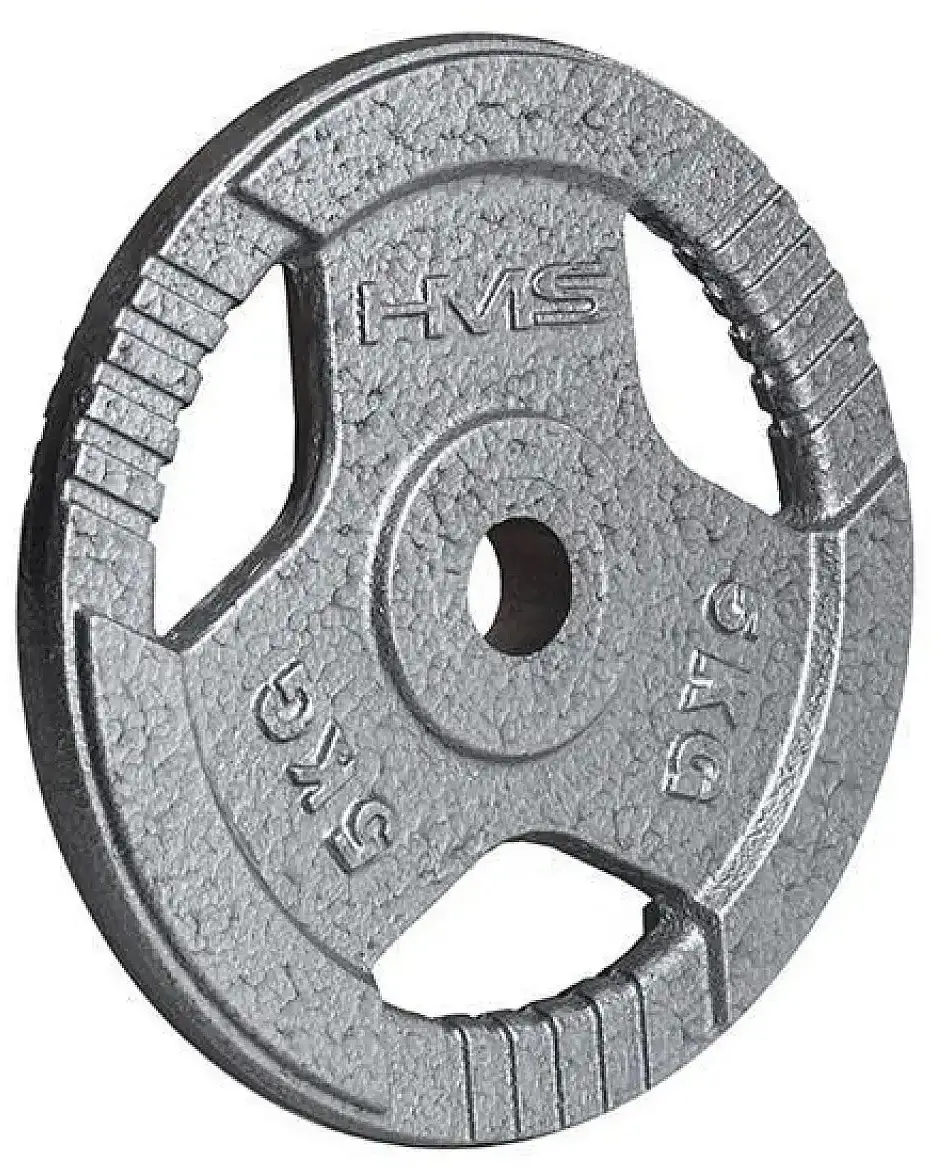 Disc olimpic HMS THM05 Hammertone 5kg (Grey) - 2