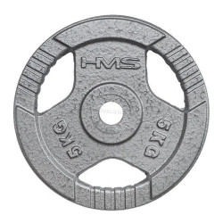 Disc olimpic HMS THM05 Hammertone 5kg (Grey)