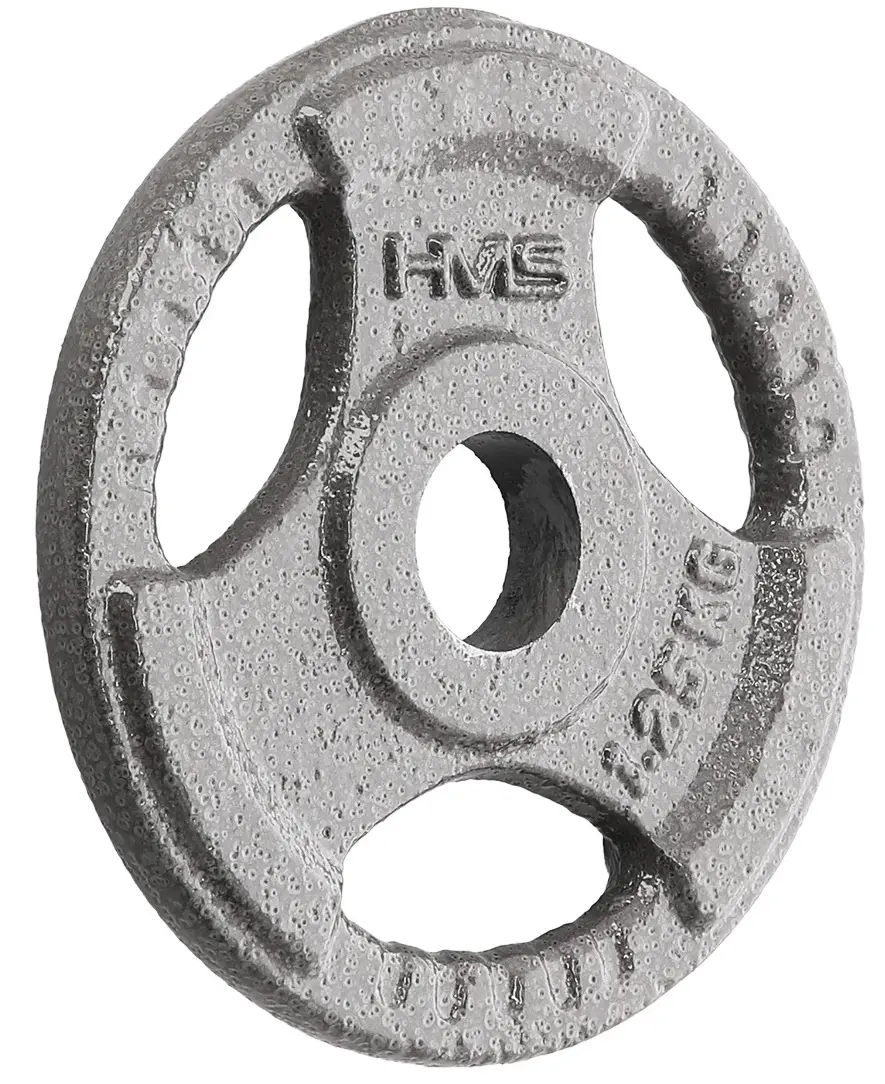 Диск олимпийский HMS THM1 Hammertone 1.25kg (Grey) - 2