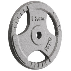 Disc olimpic HMS THM10 Hammertone 10kg (Grey) Thumb