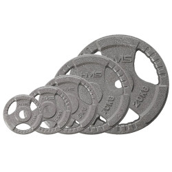 Disc olimpic HMS THM10 Hammertone 10kg (Grey) Thumb