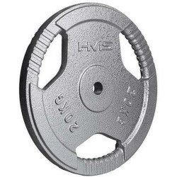 Диск олимпийский HMS THM20 Hammertone 20kg (Grey) Thumb