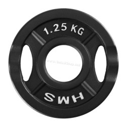Диск олимпийский HMS TOD01 1.25kg (Black)