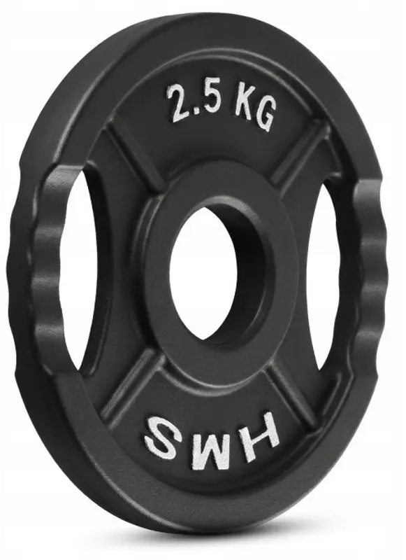 Диск олимпийский HMS TOD02 2.5kg (Black) - 2