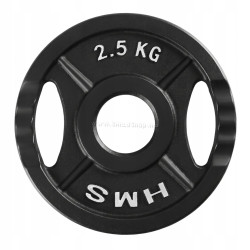 Диск олимпийский HMS TOD02 2.5kg (Black)