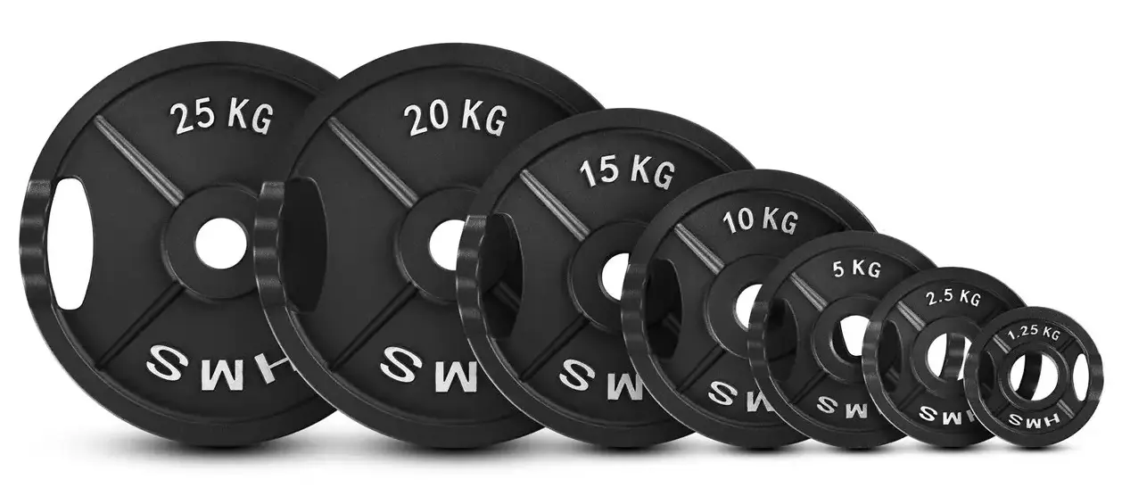 Disc olimpic HMS TOD15 15kg (Black) - 3