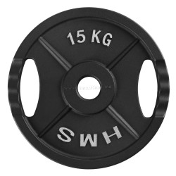 Диск олимпийский HMS TOD15 15kg (Black)