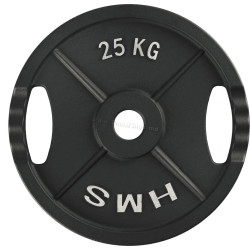 Диск олимпийский HMS TOD20 20kg (Black)