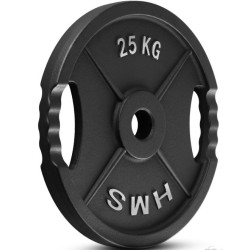 Диск олимпийский HMS TOD25 25kg (Black) Thumb