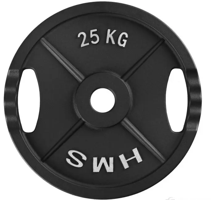 Диск олимпийский HMS TOD25 25kg (Black)