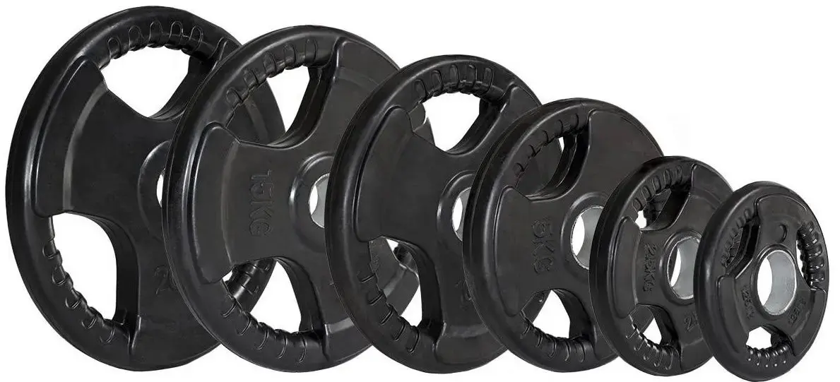 Диск олимпийский HMS TOK10 10kg (Black) - 3