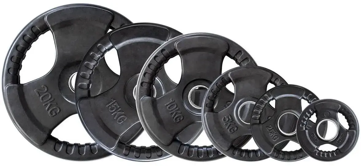Диск олимпийский HMS TOK25 Pro 25kg (Black) - 3