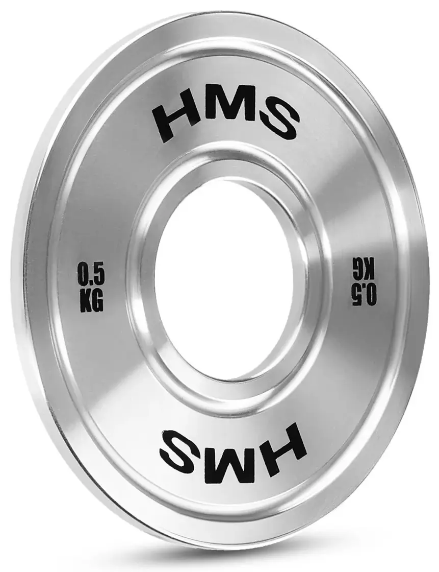 Диск олимпийский HMS TOS05 0.5kg (Silver) - 2