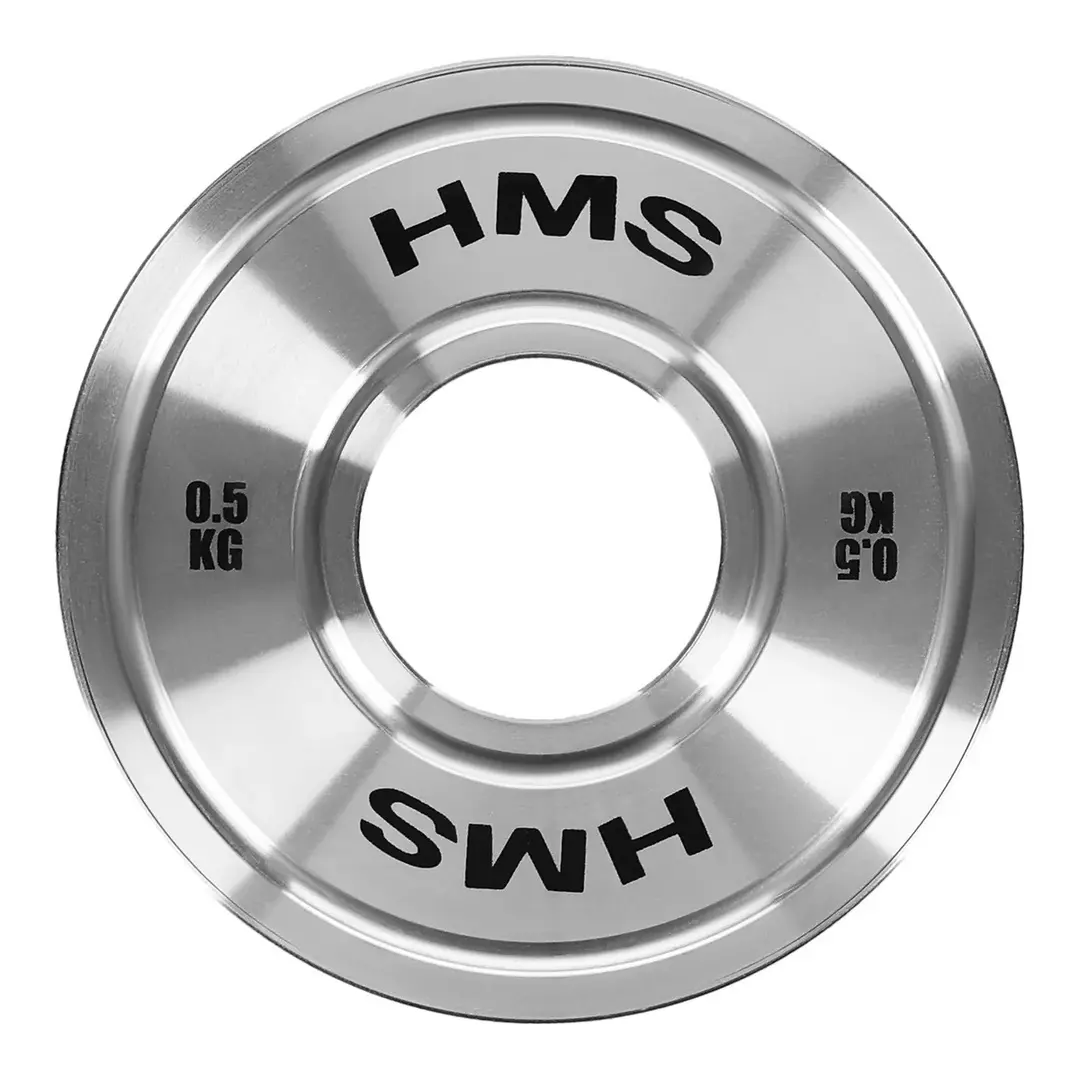 Диск олимпийский HMS TOS05 0.5kg (Silver)