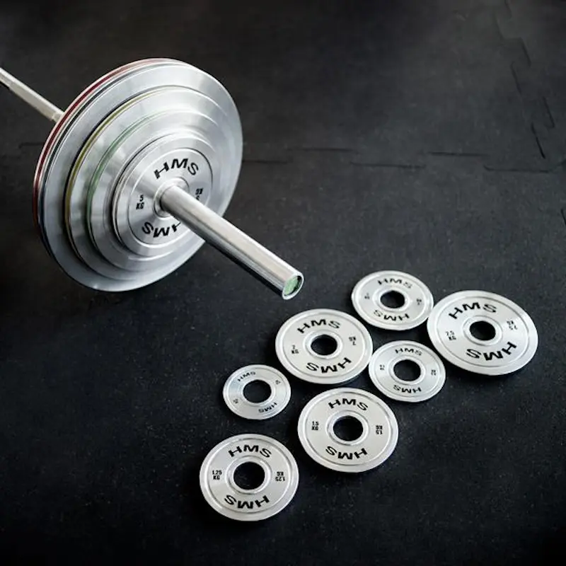 Диск олимпийский HMS TOS25 2.5kg (Silver) - 4