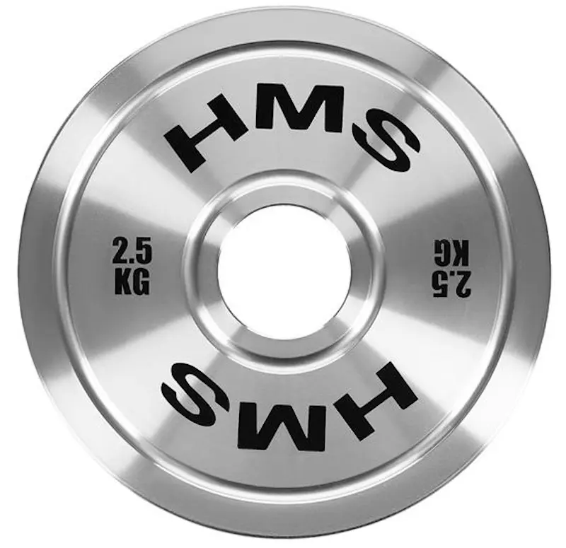 Диск олимпийский HMS TOS25 2.5kg (Silver)