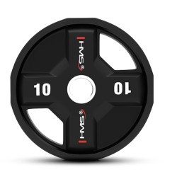 Диск олимпийский HMS TPC10 10kg (Black) Thumb