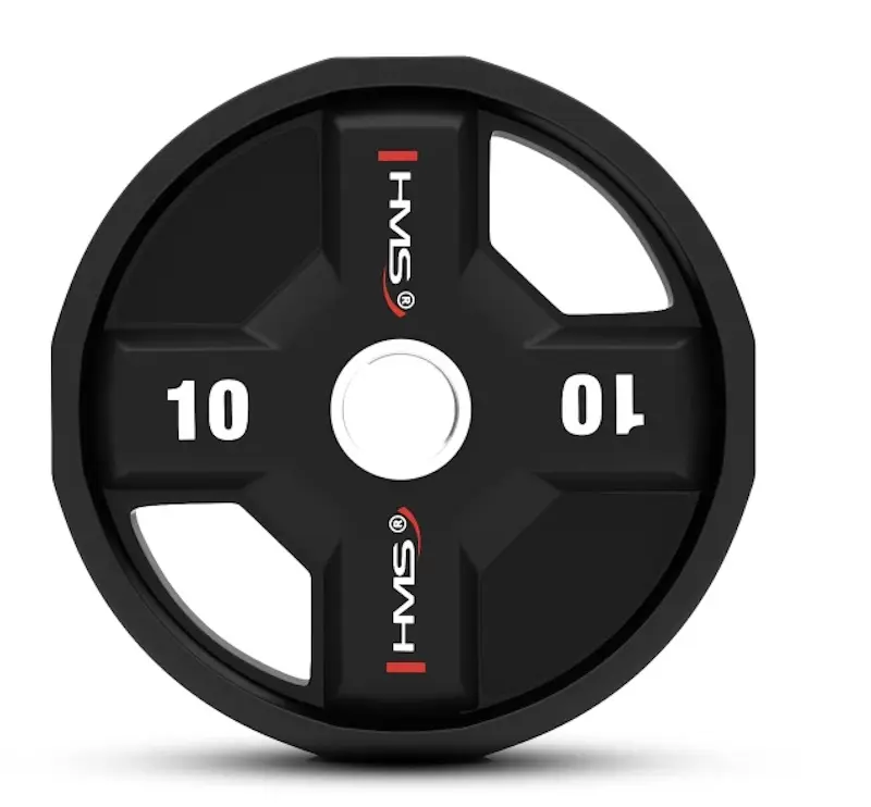 Диск олимпийский HMS TPC10 10kg (Black) - 2