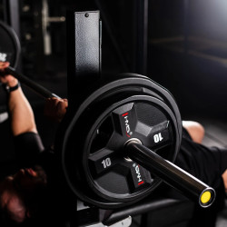 Диск олимпийский HMS TPC10 10kg (Black) Thumb