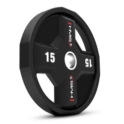 Диск олимпийский HMS TPC15 15kg (Black) Thumb