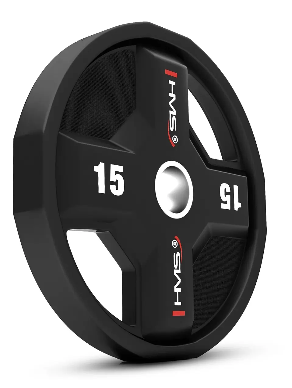Диск олимпийский HMS TPC15 15kg (Black) - 2