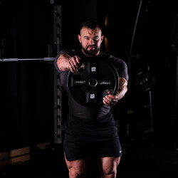 Диск олимпийский HMS TPC15 15kg (Black) Thumb