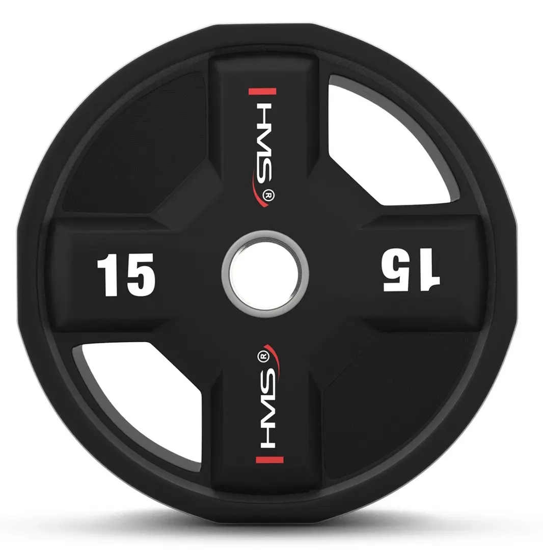 Диск олимпийский HMS TPC15 15kg (Black)