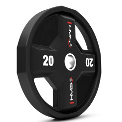Диск олимпийский HMS TPC20 20kg (Black) Thumb