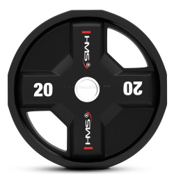 Диск олимпийский HMS TPC20 20kg (Black)