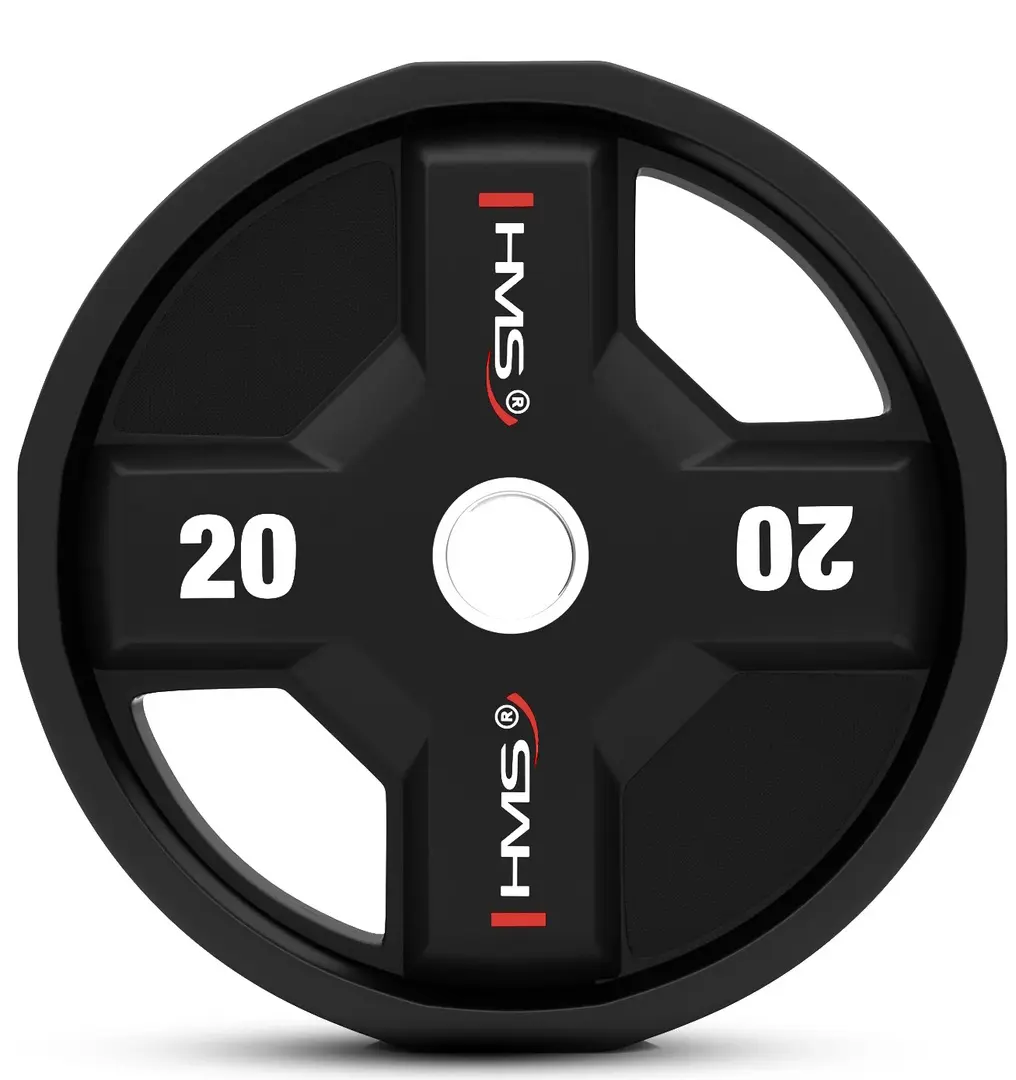 Диск олимпийский HMS TPC20 20kg (Black)