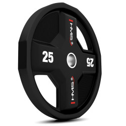 Диск олимпийский HMS TPC25 25kg (Black) Thumb