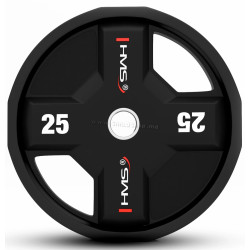 Диск олимпийский HMS TPC25 25kg (Black)